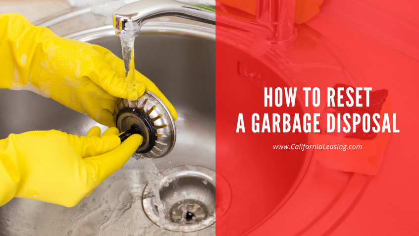 how to reset garbage disposal blog post image