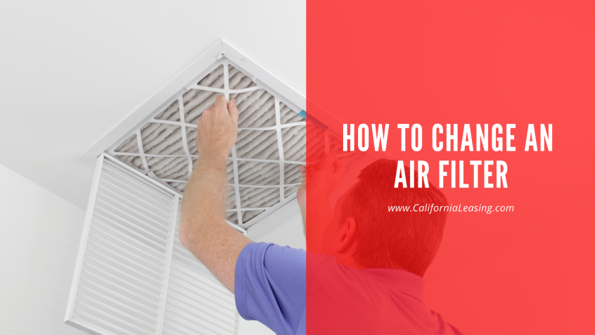 How to Change an Air Filter blog post image