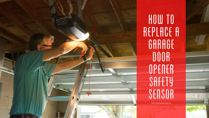 How to Replace a Garage Door Opener Safety Sensor blog post image