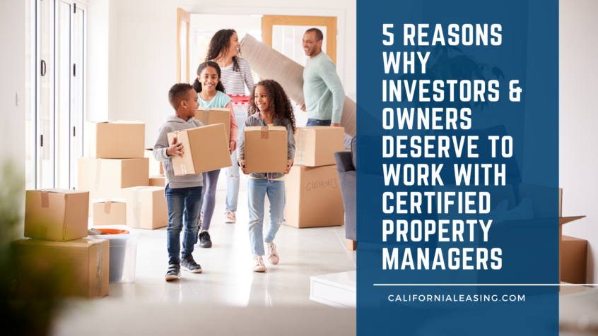 5 Reasons Why Investors & Owners Deserve to Work With Certified Property Managers Blog post